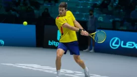 Lorenzo Sonego aplacó el empuje inicial de Nicolás Mejía