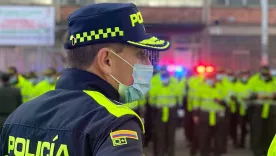 En Bogotá fueron presentados 1.000 nuevos policías para reforzar la seguridad 