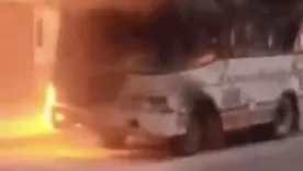 Incineran bus público en Florida, Valle del Cauca