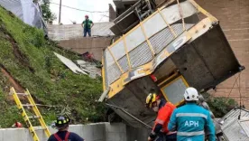 Ascensor en Medellín se desprendió y dejó un muerto y tres heridos