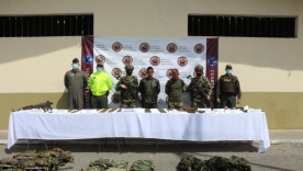 Capturados dos presuntos integrantes del Clan del Golfo en Ituango, Antioquia