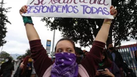 No se presentaron capturas en marchas por el Día de la Mujer en Bogotá