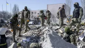 Rusia ataca cuartel militar en Mikolaiv 