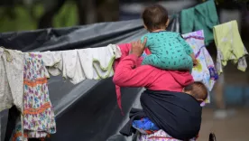 Indígenas asentados en parque La Florida volverán a sus territorios