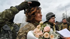 Un matrimonio militar en medio de la guerra