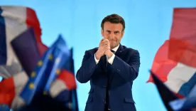 Emmanuel Macron es reelegido como presidente de Francia