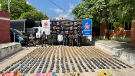 Incautan 647 kilogramos de cocaína en la Guajira 