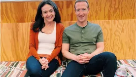 Sanberd y Zuckerberg