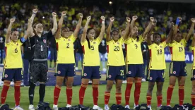 La protesta de las jugadoras de la Selección Colombia 