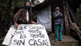 Bogotá: suspenden desalojo de familias