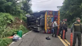 Volcamiento de chiva deja a 30 personas heridas en Tubará/Zona Cero