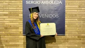 Primera graduada de la Fundación Falcao