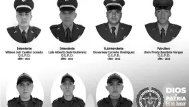 POLICÍAS FALLECIDOS EN EL HUILA 