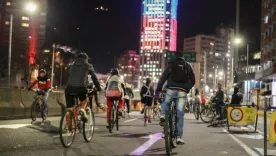 Ciclovia nocturna Bta