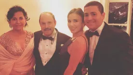 Allan Acosta y familia