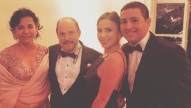 Allan Acosta y familia