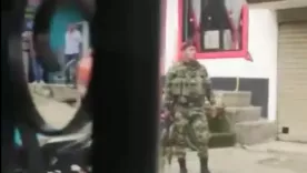 Guerrilla llega a Balboa, Cauca