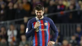 Piqué llorando 