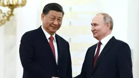 Xi Jinping y Vladimir Puttin