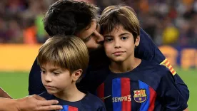 Piqué y sus hijos