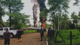 EXPLOSIÓN POZO PETROLERO