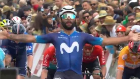 Fernando Gaviria ganó la última etapa del Tour de Romandía