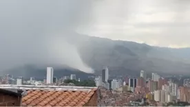 Aguacero Medellín