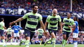 Everton Manchester City Premier League Yerry Mina Erling Haaland Derrota Resumen Análisis Partido de fútbol Rivalidad