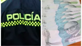 POLICÍA Y BILLETES