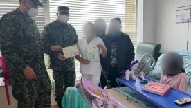 Los dibujos para Wilson de los niños rescatados tras visita de comandante de Fuerzas Militares 