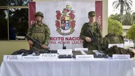 material de guerra disidencias