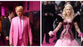 DONALD TRUMP Y MADONNA