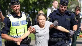 Greta Thunberg multa