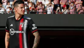 James Rodríguez debuta oficialmente con el Sao Paulo este domingo