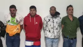 Colombianos capturados