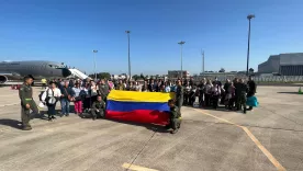 colombianos repatriados desde Israel