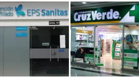 sanitas y cruz verde