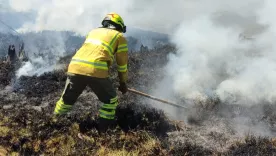 Bomberos incendio