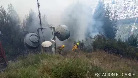 incendio estación el cable