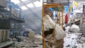 Explosión Industrias Cannon en Barranquilla