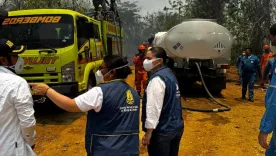 incendio no controlado en San Onofre