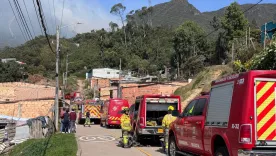 Bomberos Bogotá incendio