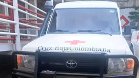 Camioneta Cruz Roja