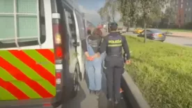 menor capturada droga