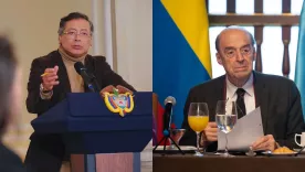 Gustavo Petro y Alvaro Leyva