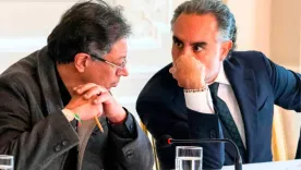 Petro y Benedetti charla