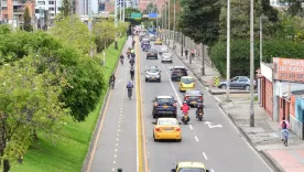 movilidad Bogotá carros en la vía