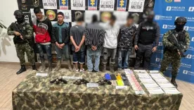 dos presuntos extorsionistas en zona rural de Tuluá