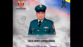 sargento viceprimero Carlos Andrés Cisneros