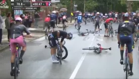 caida giro de italia